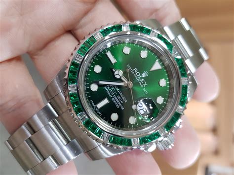 rolex submariner emerald bezel|rolex submariner blue bezel price.